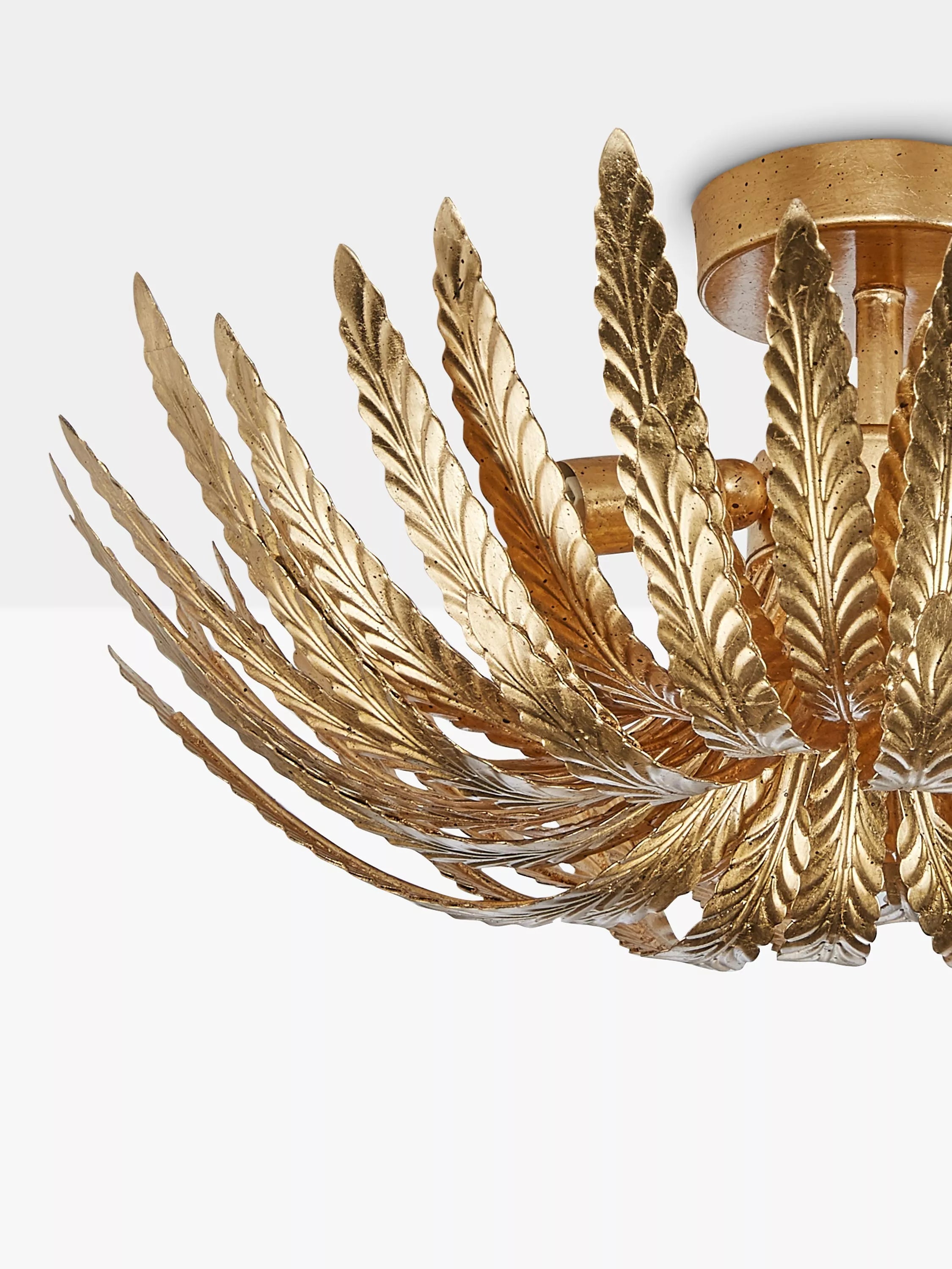 John Lewis Montserrat leaf ceiling light semi flush (British brand)