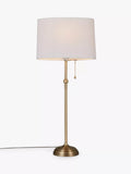 John Lewis Isabel tall table lamp with linen shade (British brand)