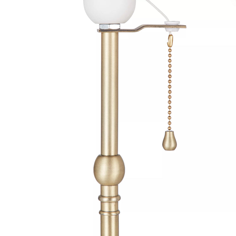 John Lewis Isabel tall table lamp with linen shade (British brand)