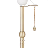John Lewis Isabel tall table lamp with linen shade (British brand)