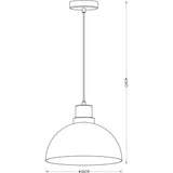 John Lewis Jamie pendant ceiling light 30cm diameter, imported from the UK
