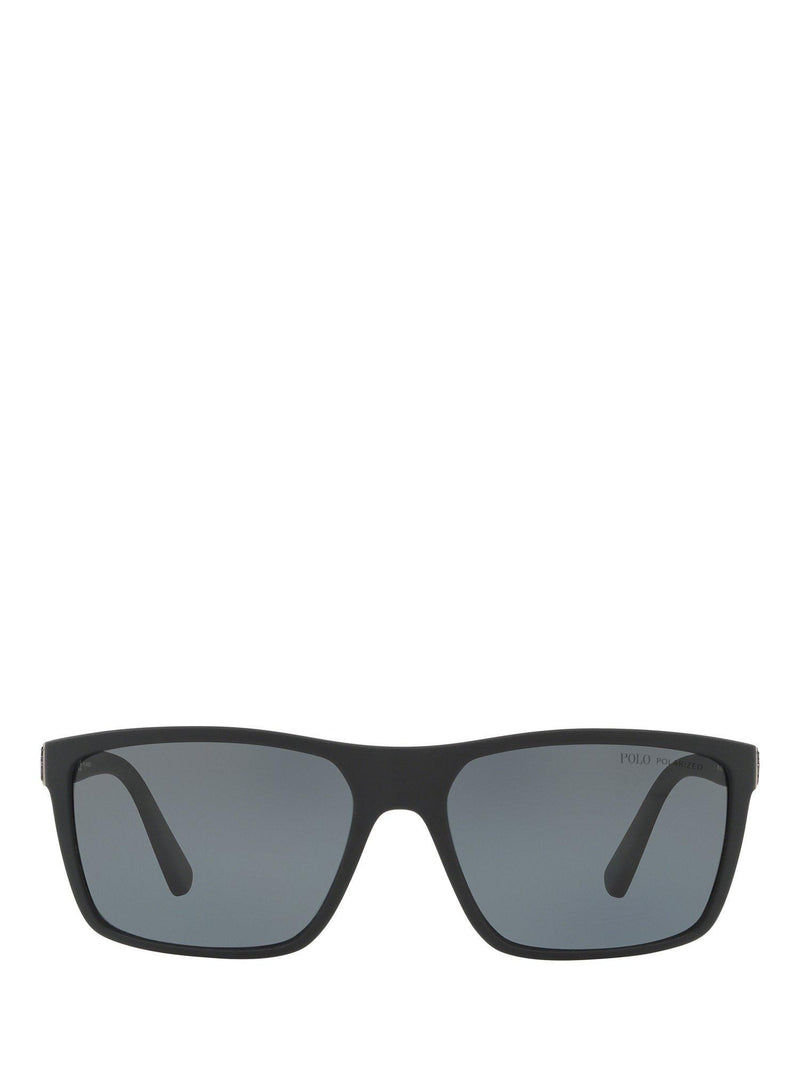 Polo Ralph Lauren polarised rectangular sunglasses 59mm, UK version