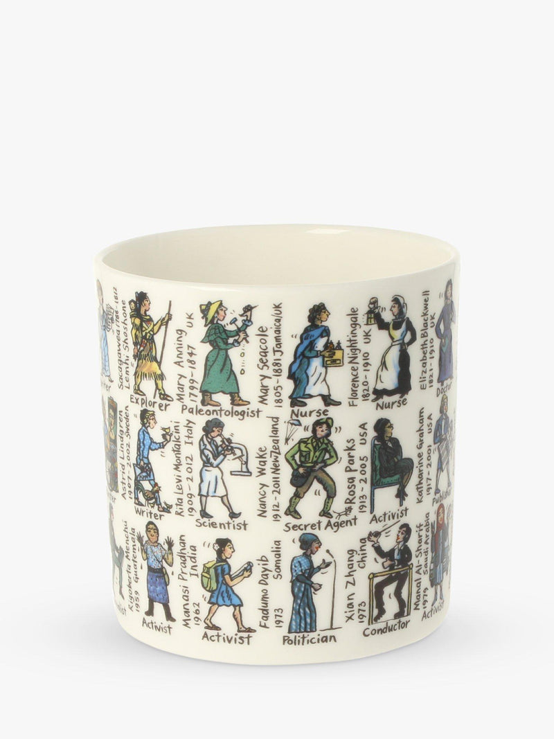 McLaggan Smith Women Who Changed The World mug 350ml, imported from the UK