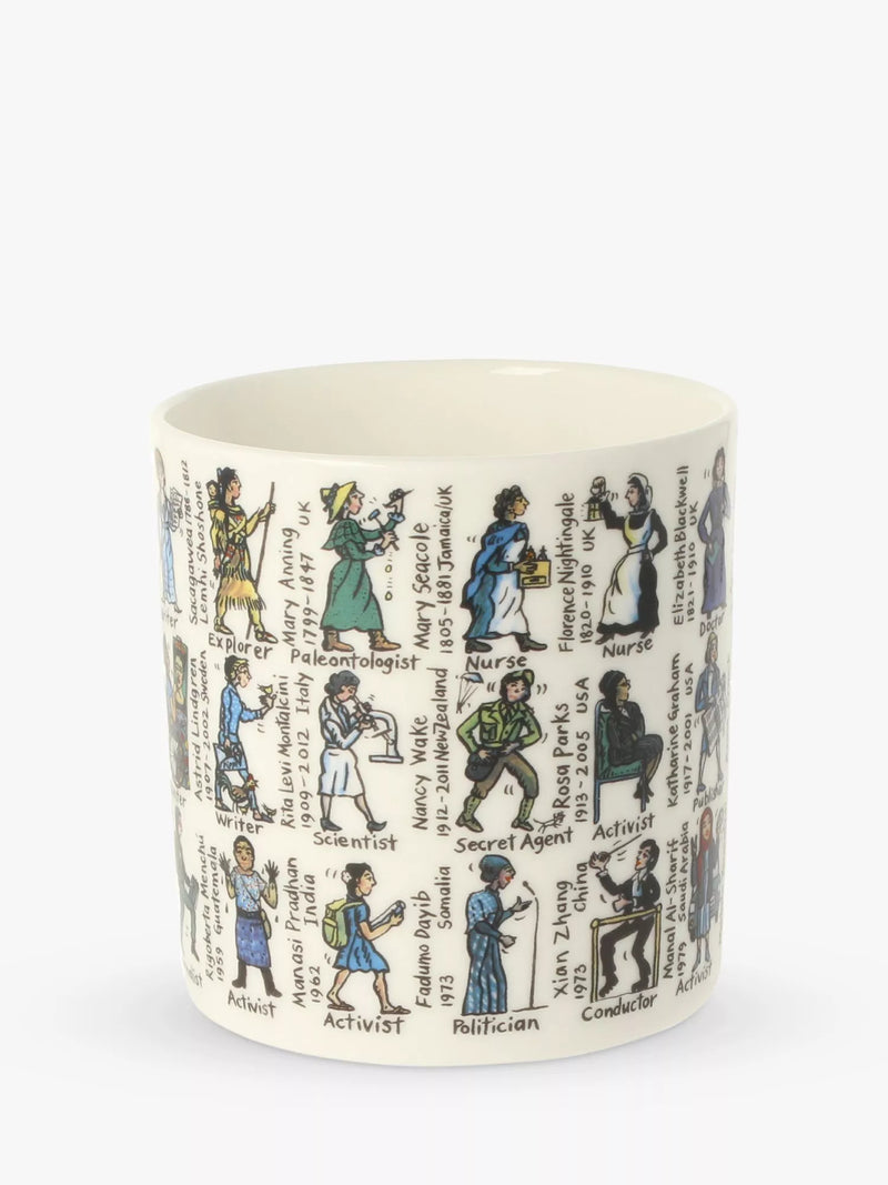 McLaggan Smith Women Who Changed The World mug 350ml, imported from the UK