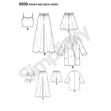 Simplicity Mimi G sewing pattern 8558 (British brand)