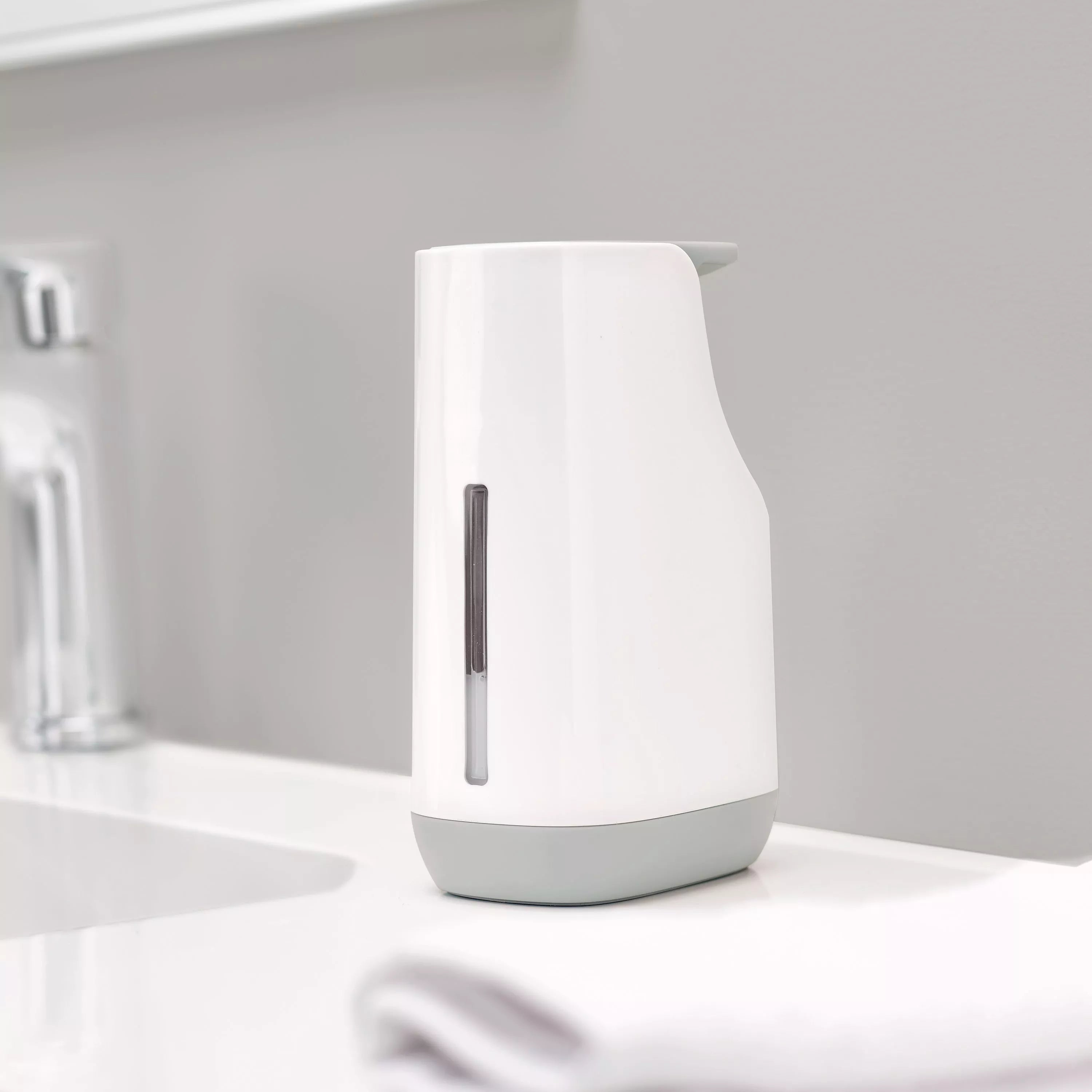 Joseph Joseph slim compact soap dispenser grey 350ml, UK version