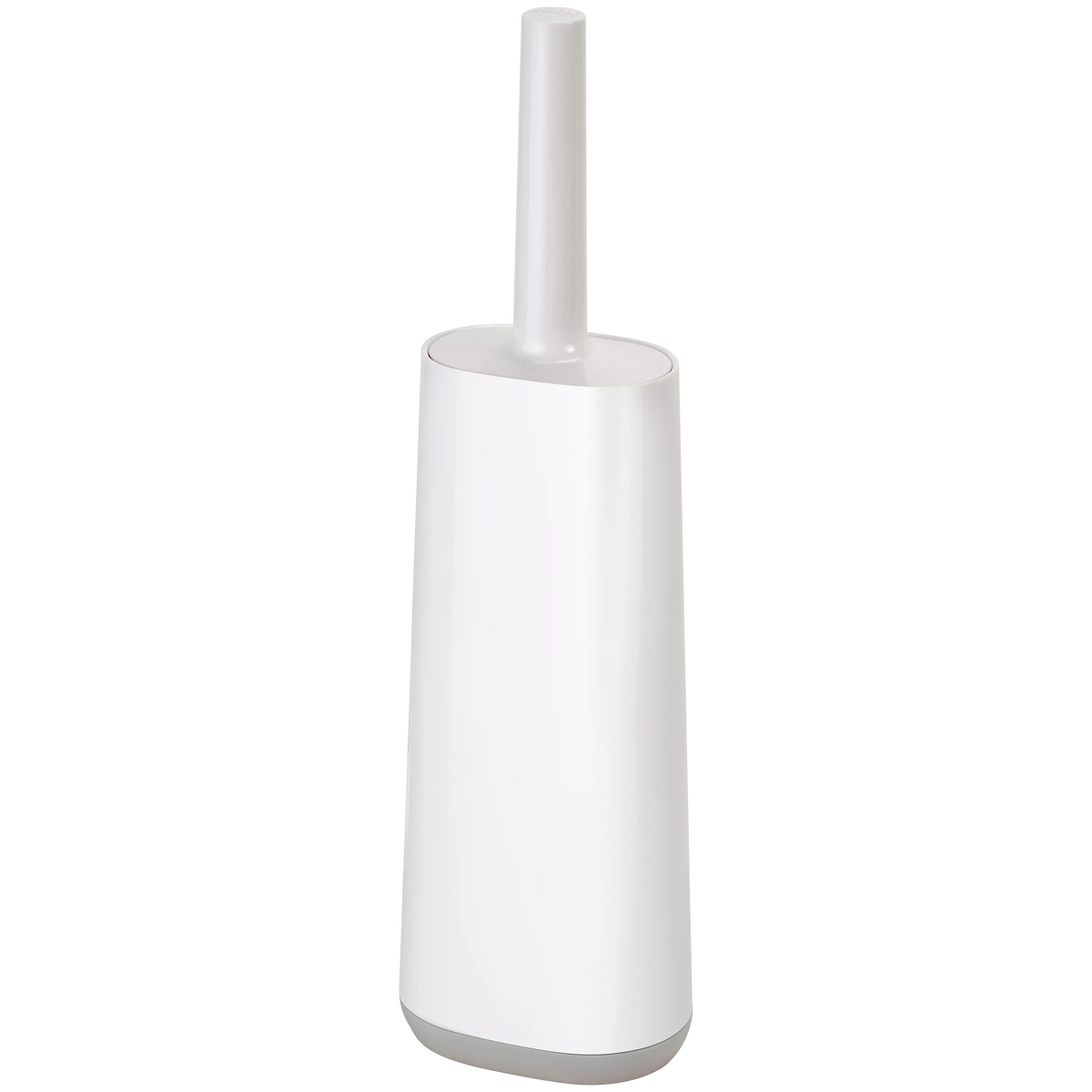 Joseph Joseph flexible silicone toilet brush with D-shaped head, grey, UK version