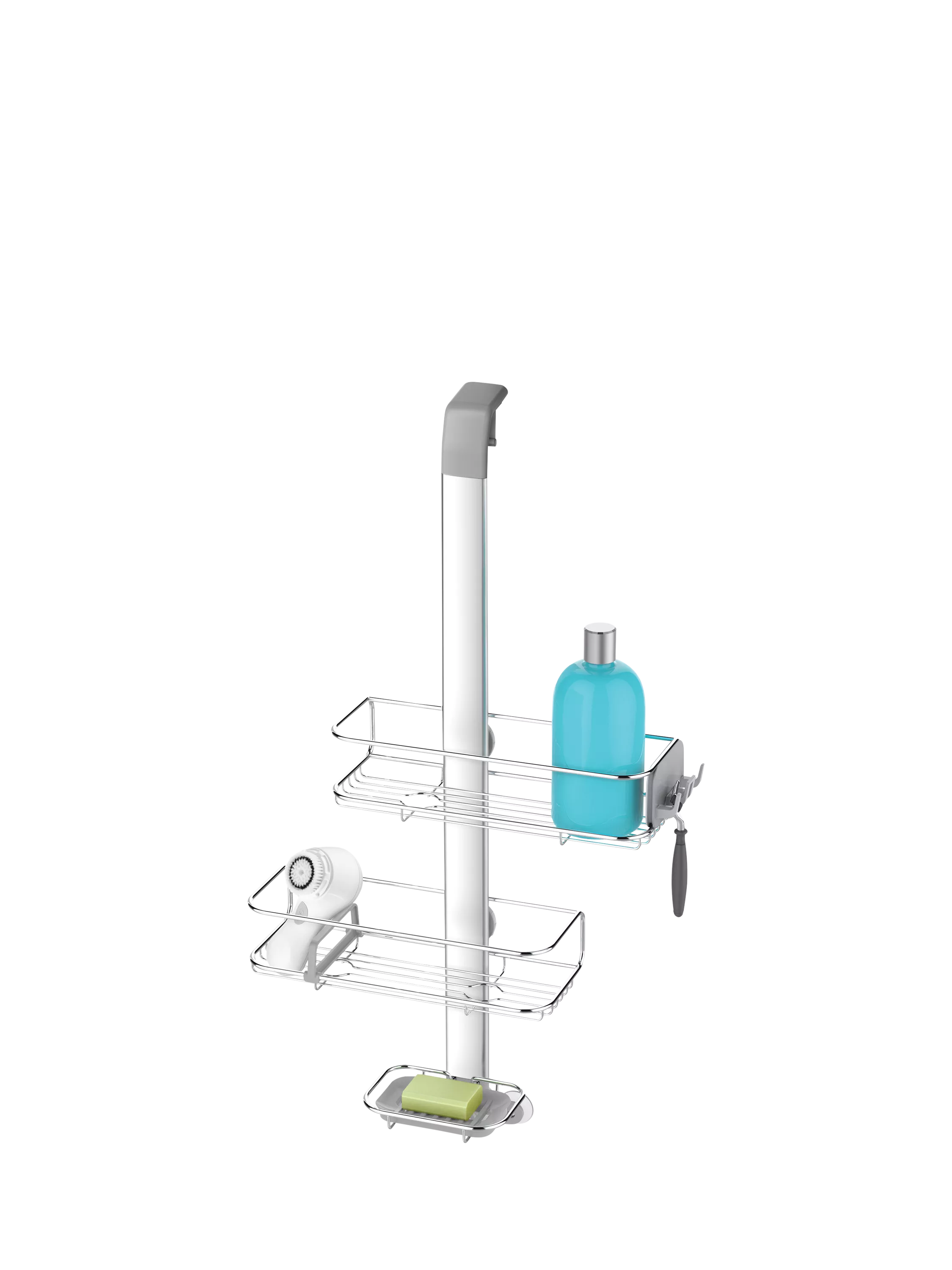 Simplehuman over door shower caddy with adjustable shelves, UK version