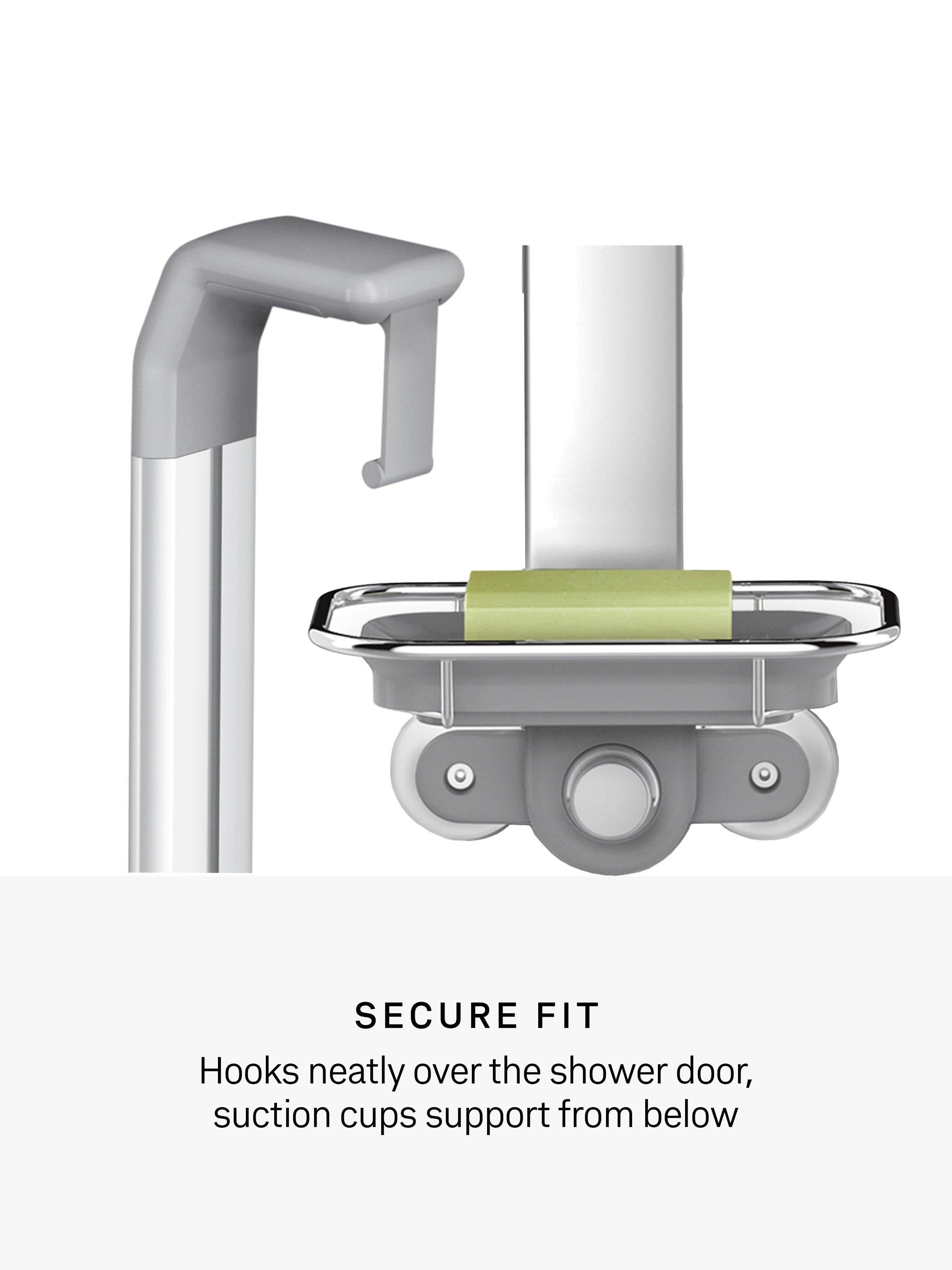 Simplehuman over door shower caddy with adjustable shelves, UK version