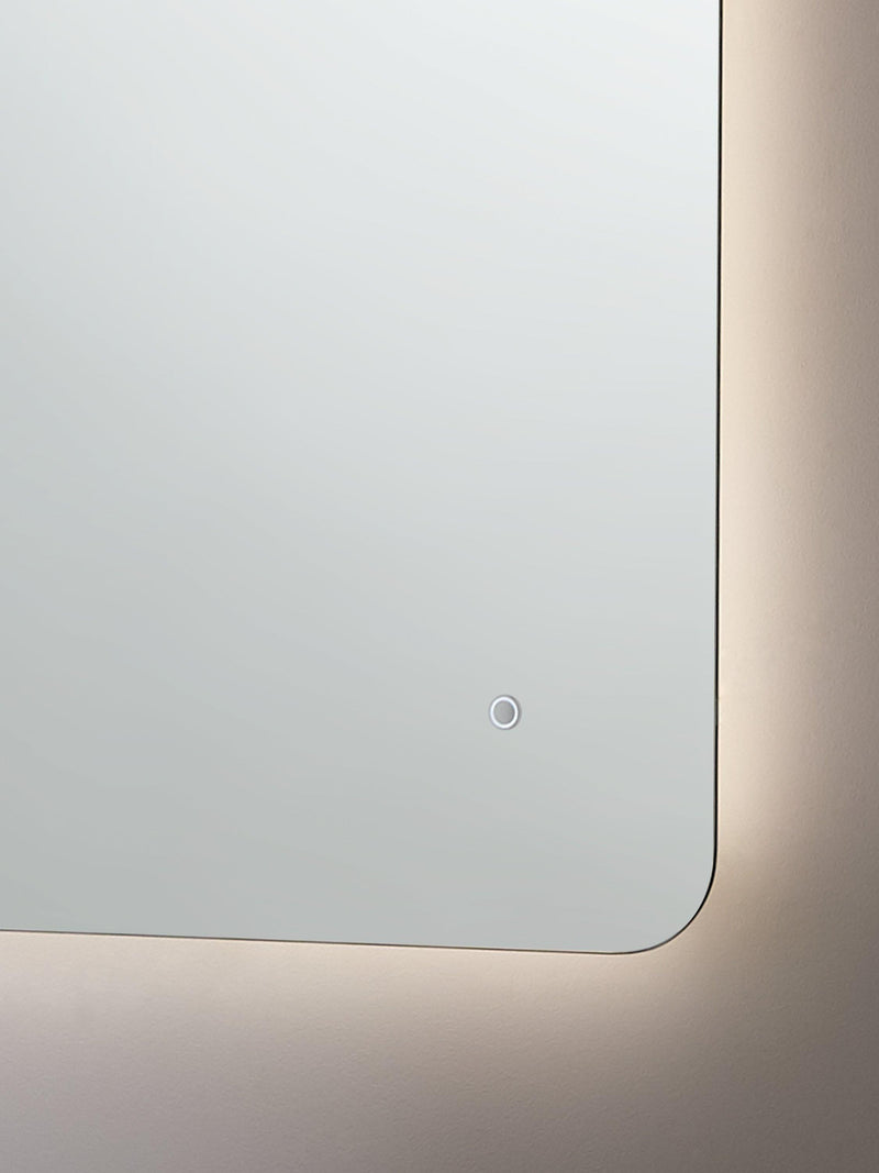 John Lewis Halo illuminated bathroom mirror 70x50cm - British product