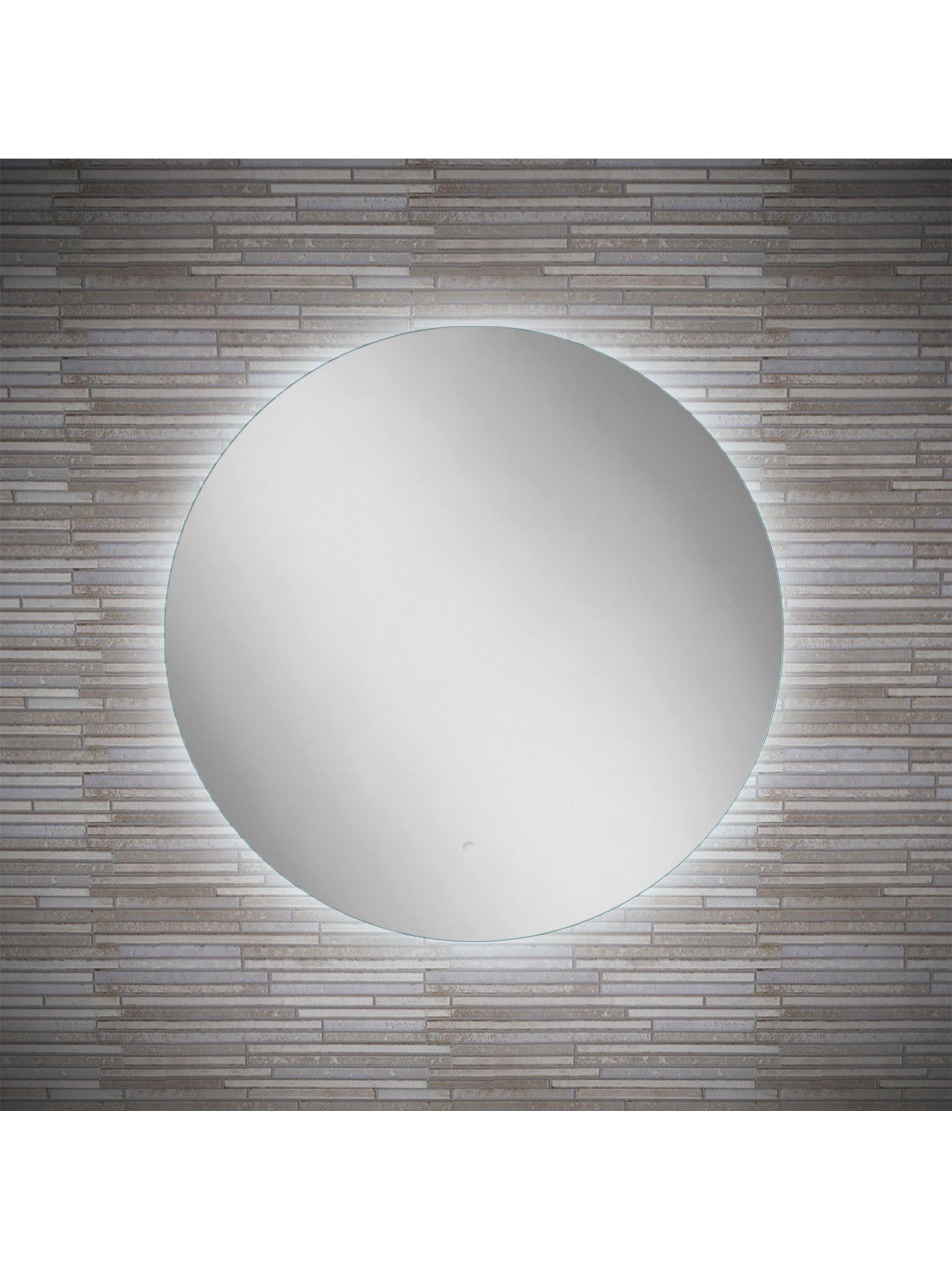 John Lewis Halo illuminated round bathroom mirror 60cm, UK version