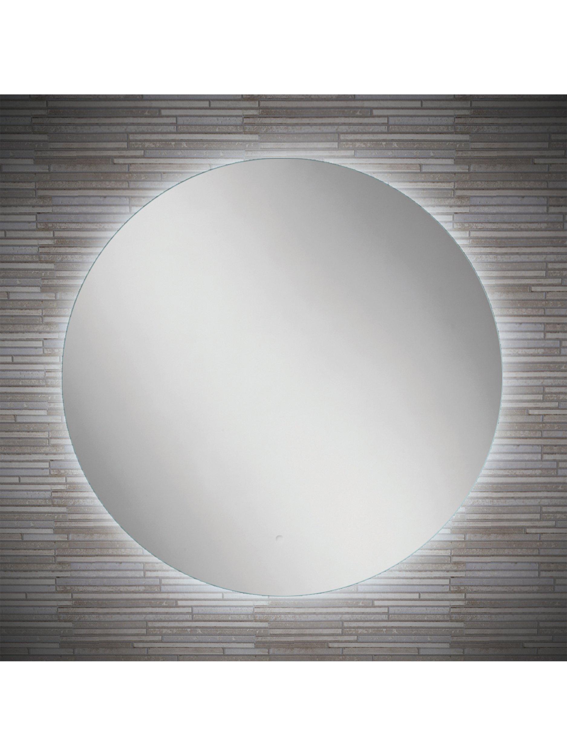 John Lewis Halo illuminated round bathroom mirror 60cm, UK version