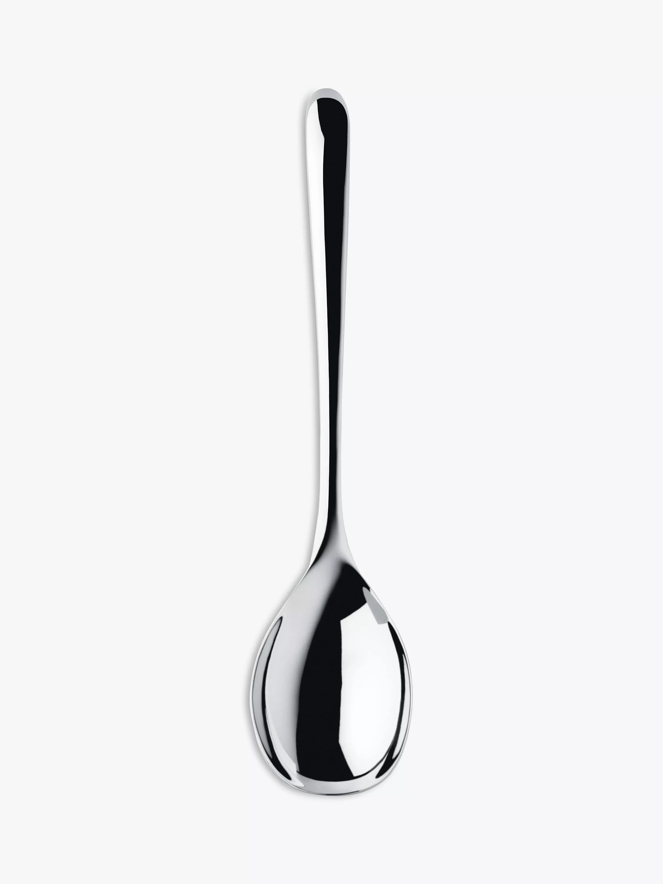 Robert Welch Signature stainless steel solid spoon 32cm, UK version
