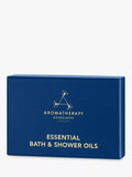Aromatherapy Associates bath and shower oil gift set trio 27ml (British brand)