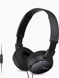 Sony MDR-ZX110AP on-ear headphones black, UK version