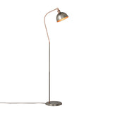 John Lewis Baldwin floor lamp antique brass finish (British brand)