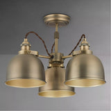John Lewis Baldwin semi flush ceiling light antique finish - British product