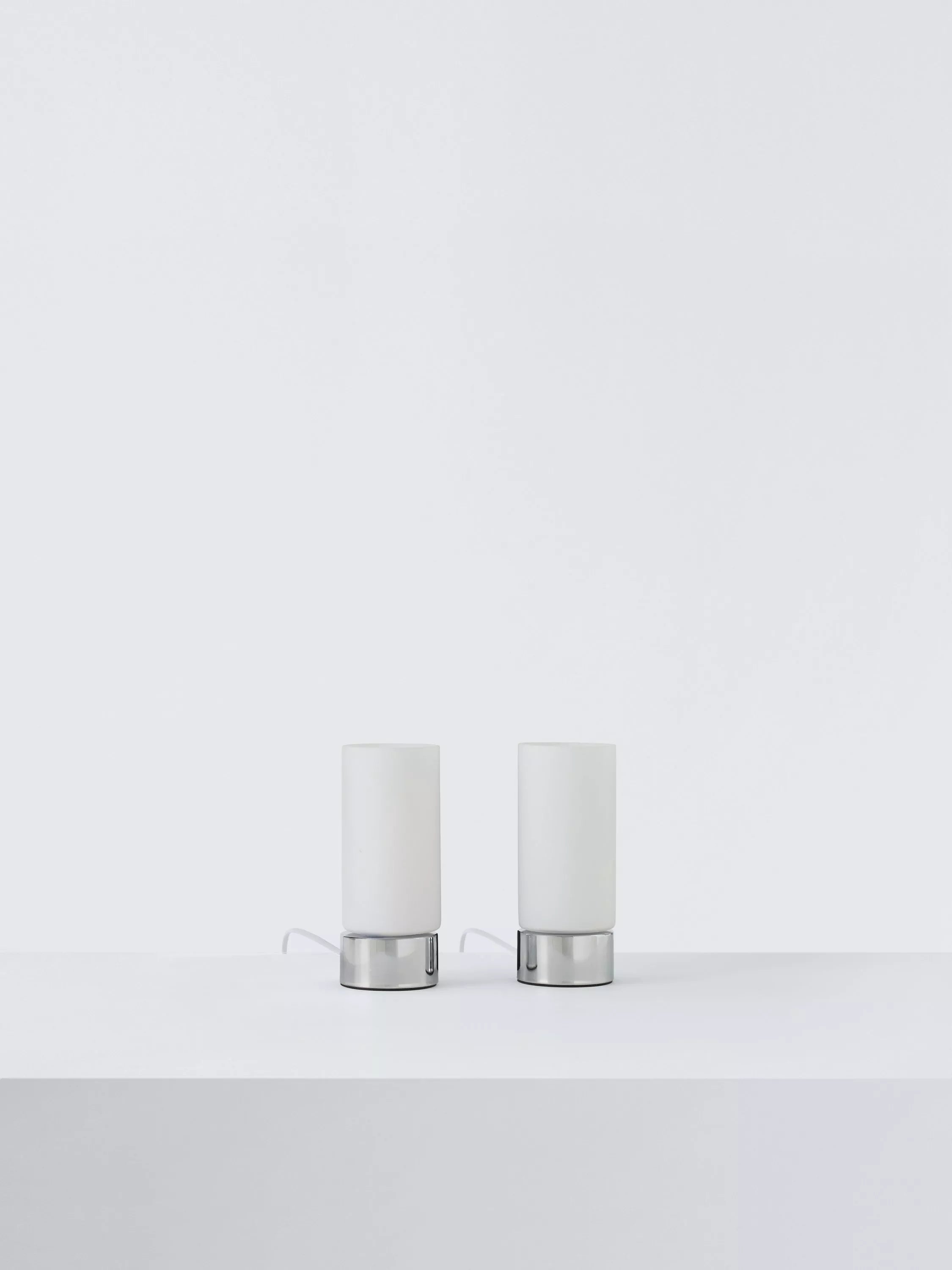 John Lewis Cara glass touch lamps set of 2, UK version