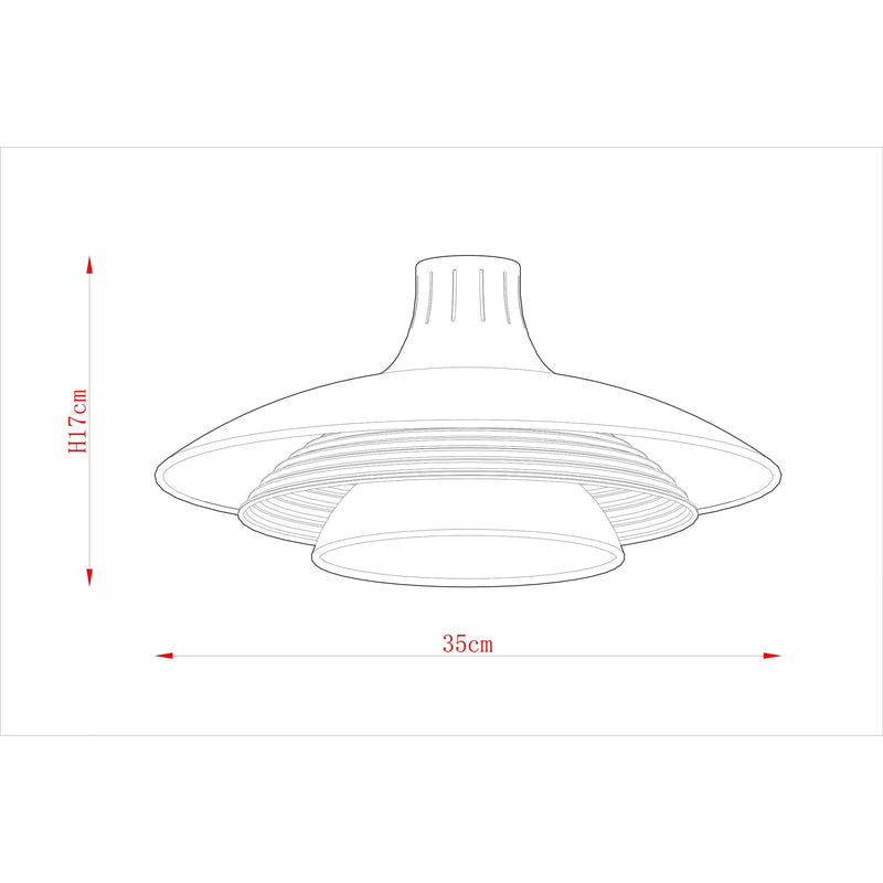 John Lewis Stockholm ceiling shade 35cm - British product