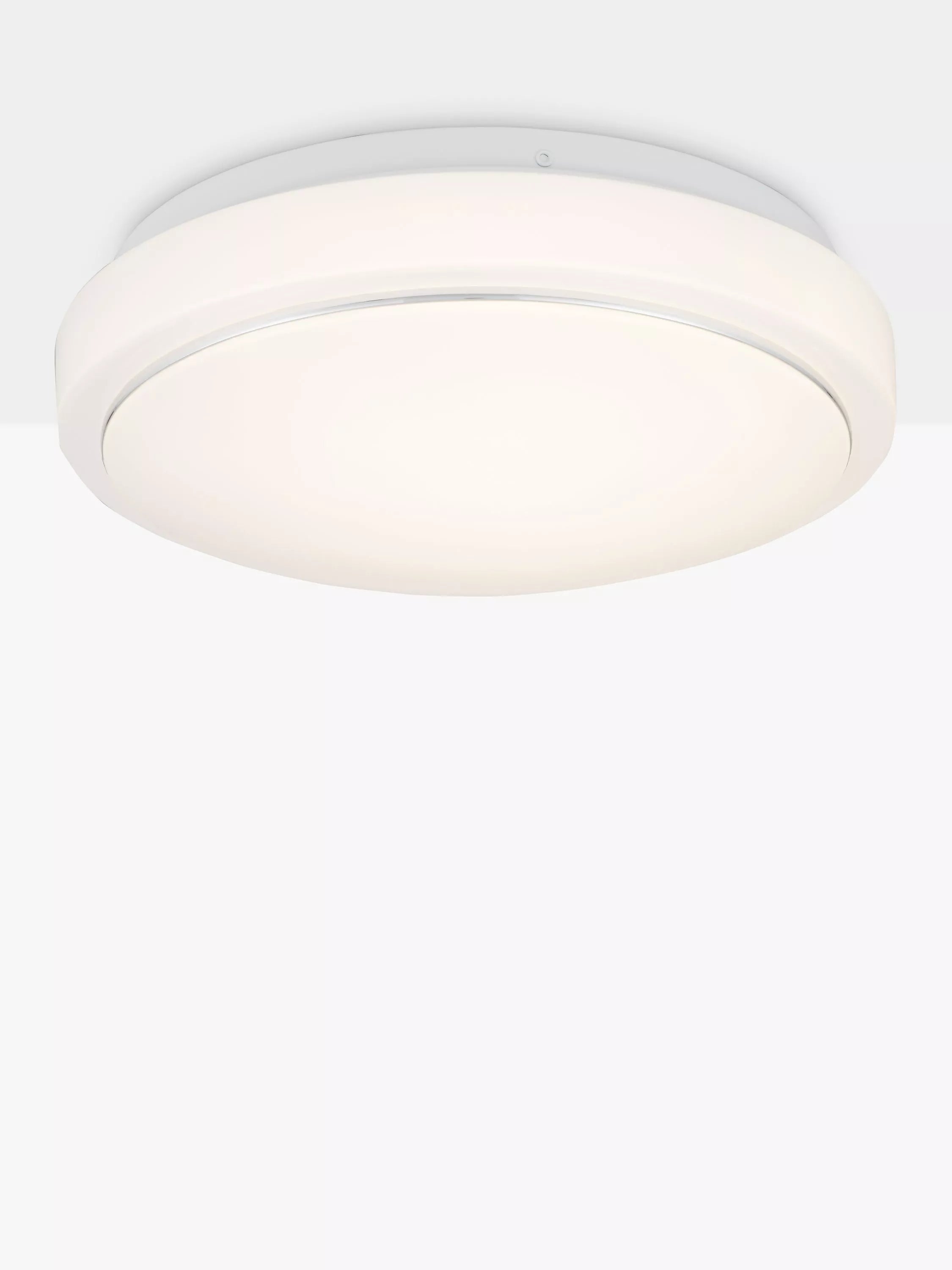 John Lewis LED flush ceiling light white 25cm, imported from the UK