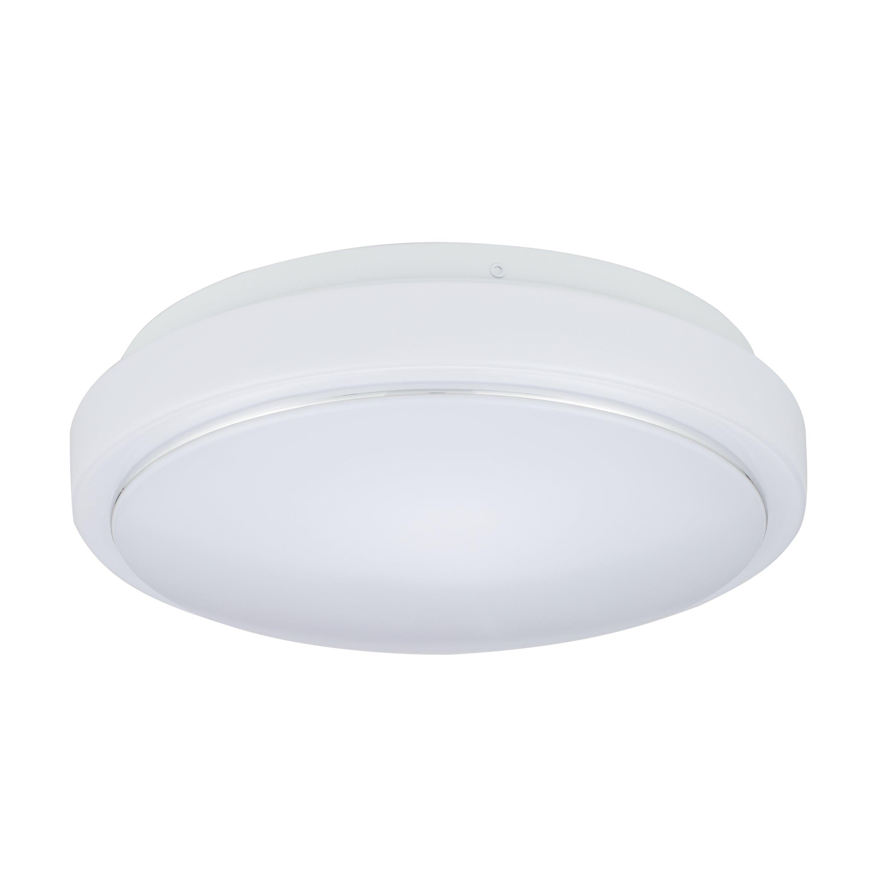 John Lewis LED flush ceiling light white 25cm, imported from the UK