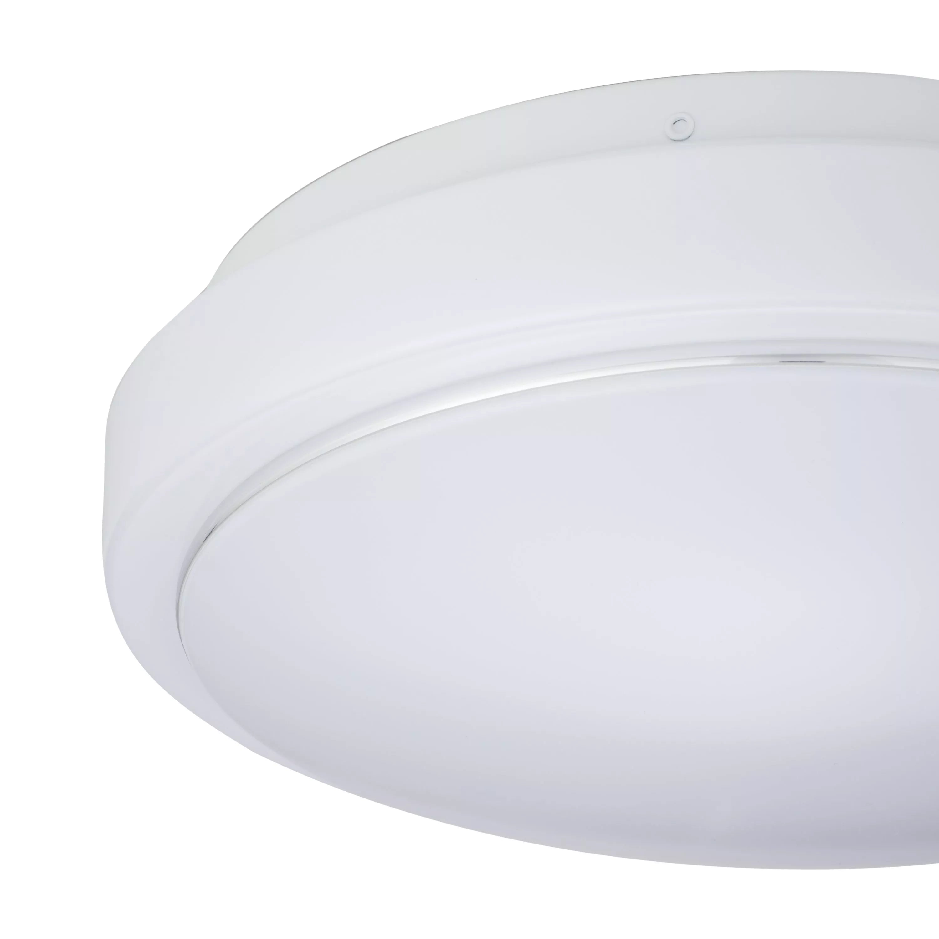 John Lewis LED flush ceiling light white 25cm, imported from the UK