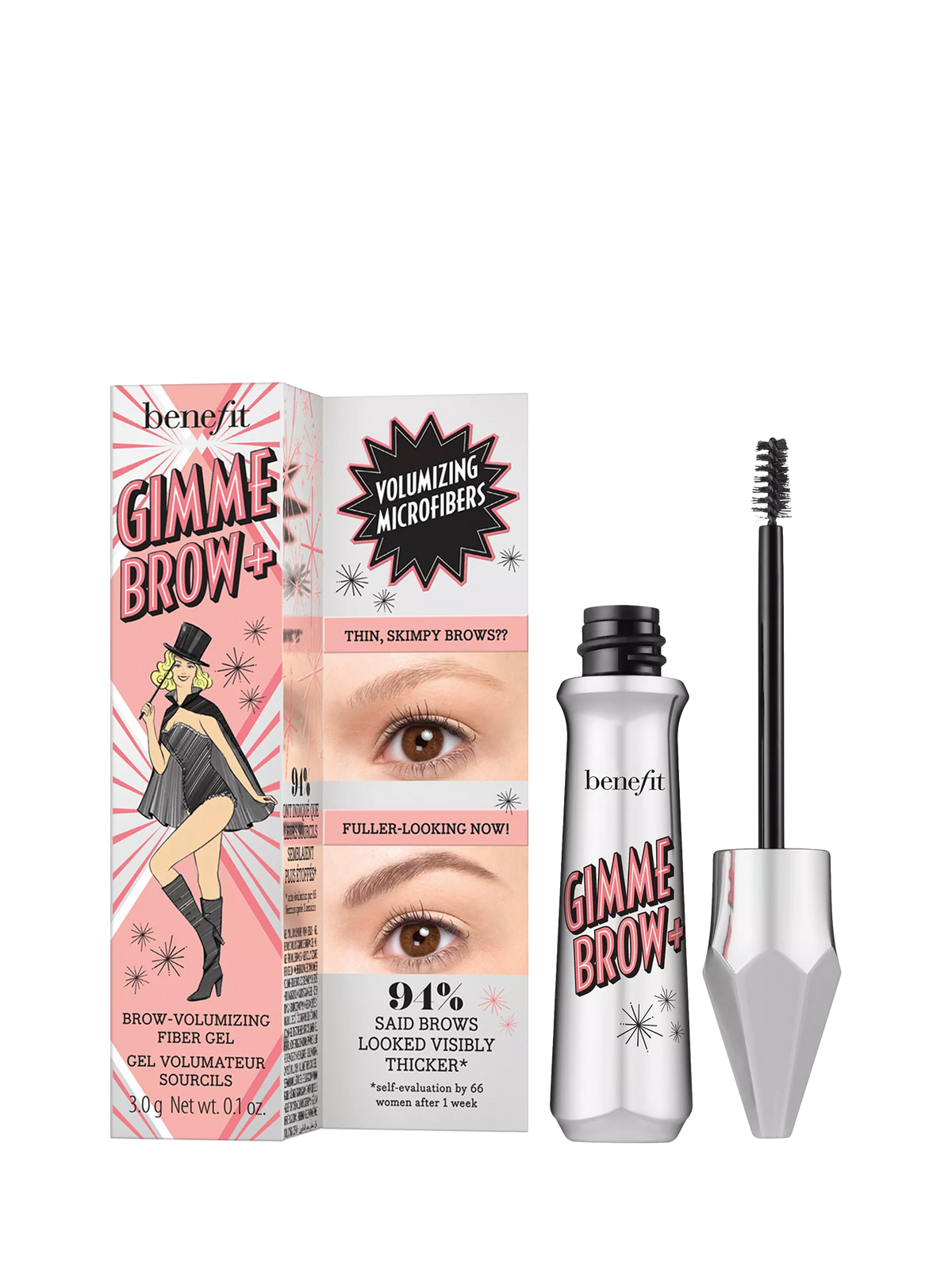 Benefit Gimme Brow+ volumising brow gel 3g, UK version