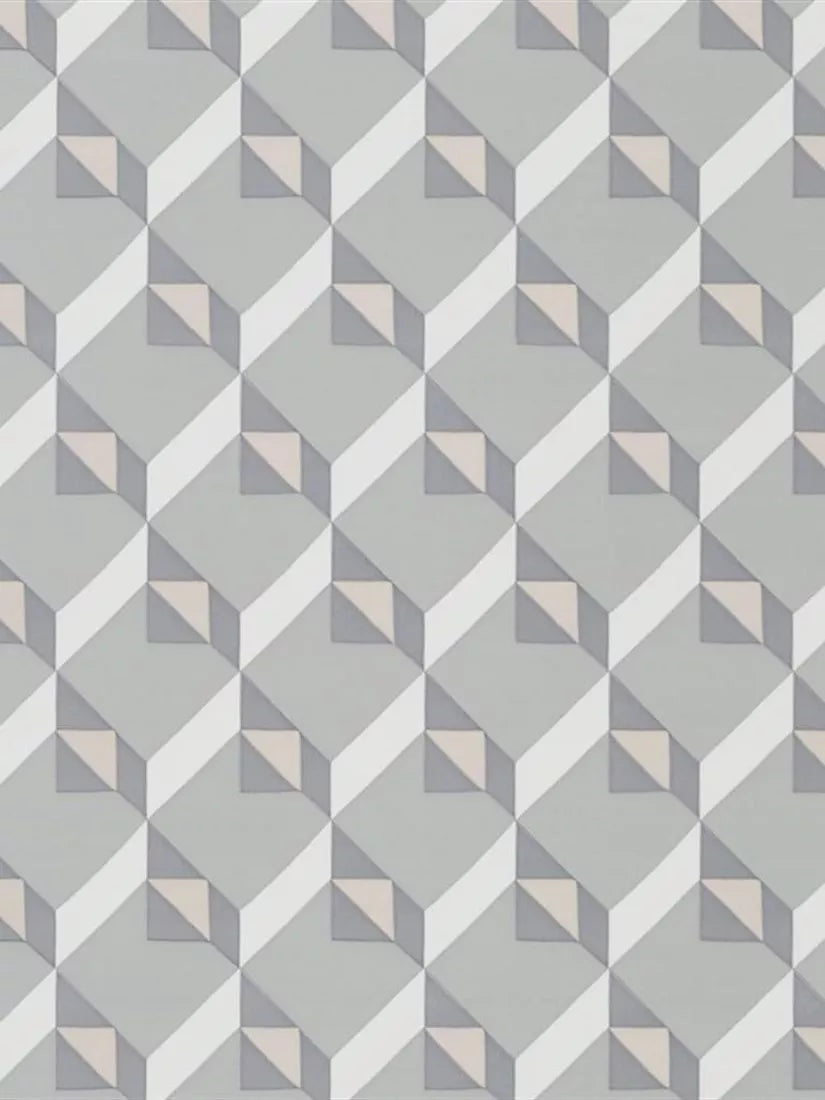 Designers Guild Dufrene Wallpaper, Zinc Blue PDG1055/06