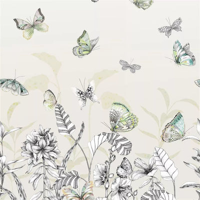 John Lewis Designers Guild Papillons Wallpaper Panel Set 4.2m²- Buy online at McGrocer