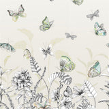 Designers Guild Papillons wallpaper panel set 4.2m² - British product