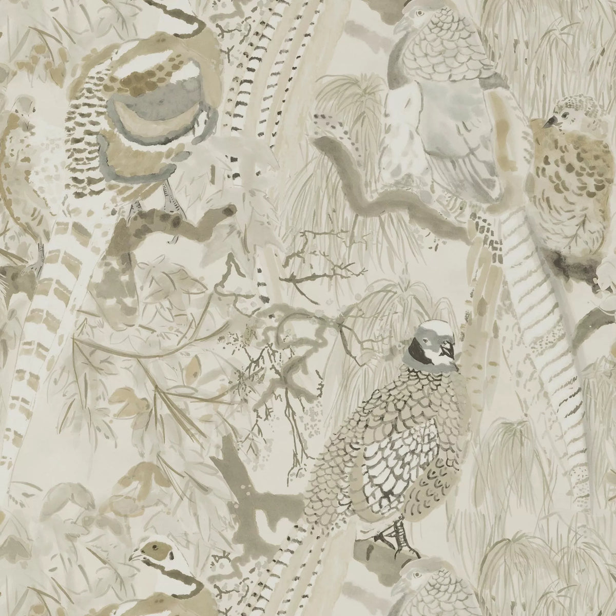 Mulberry Home Game Birds wallpaper 10m x 68.5cm - British product