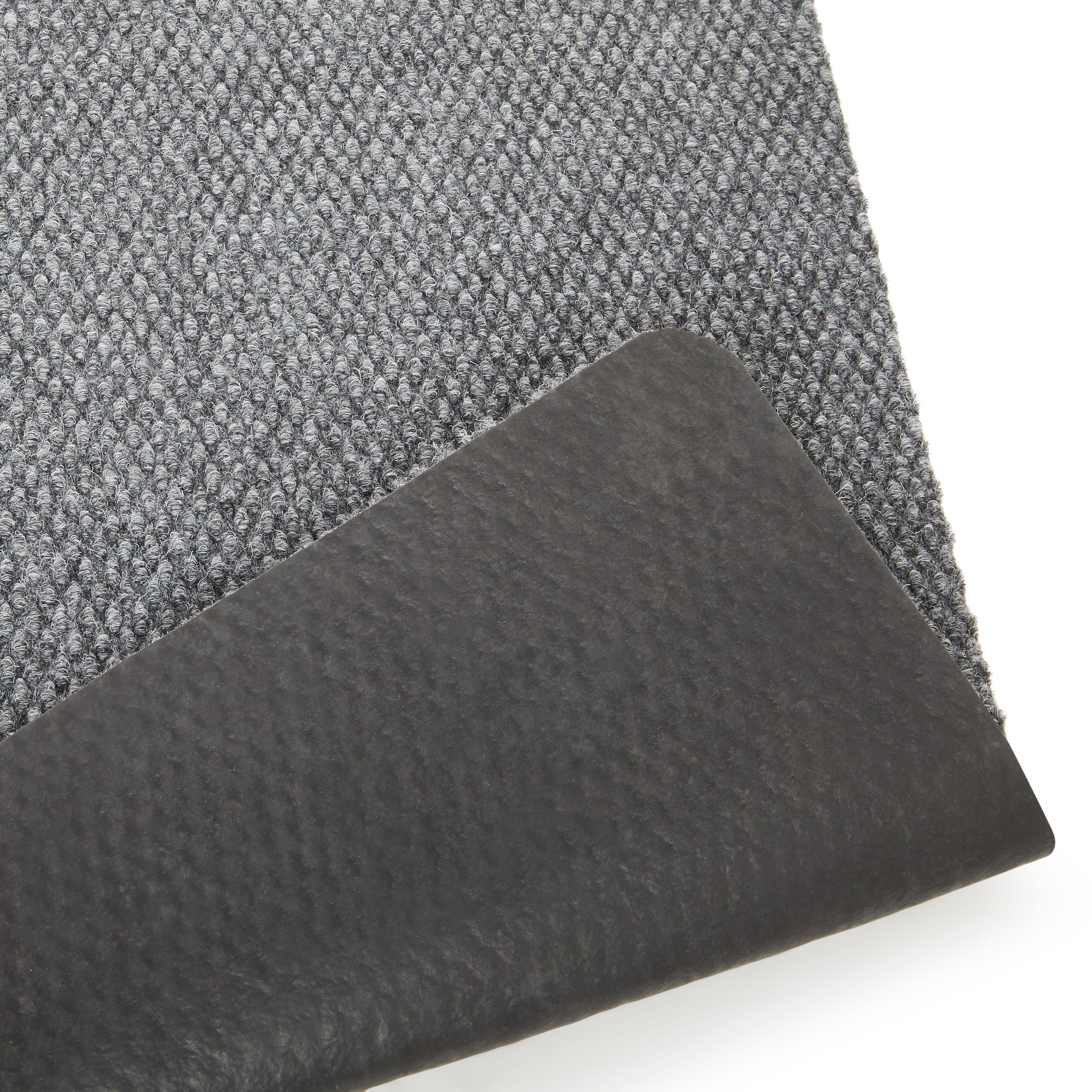 John Lewis utility door mat steel grey - British product