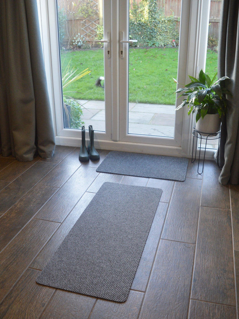 John Lewis utility door mat steel grey - British product