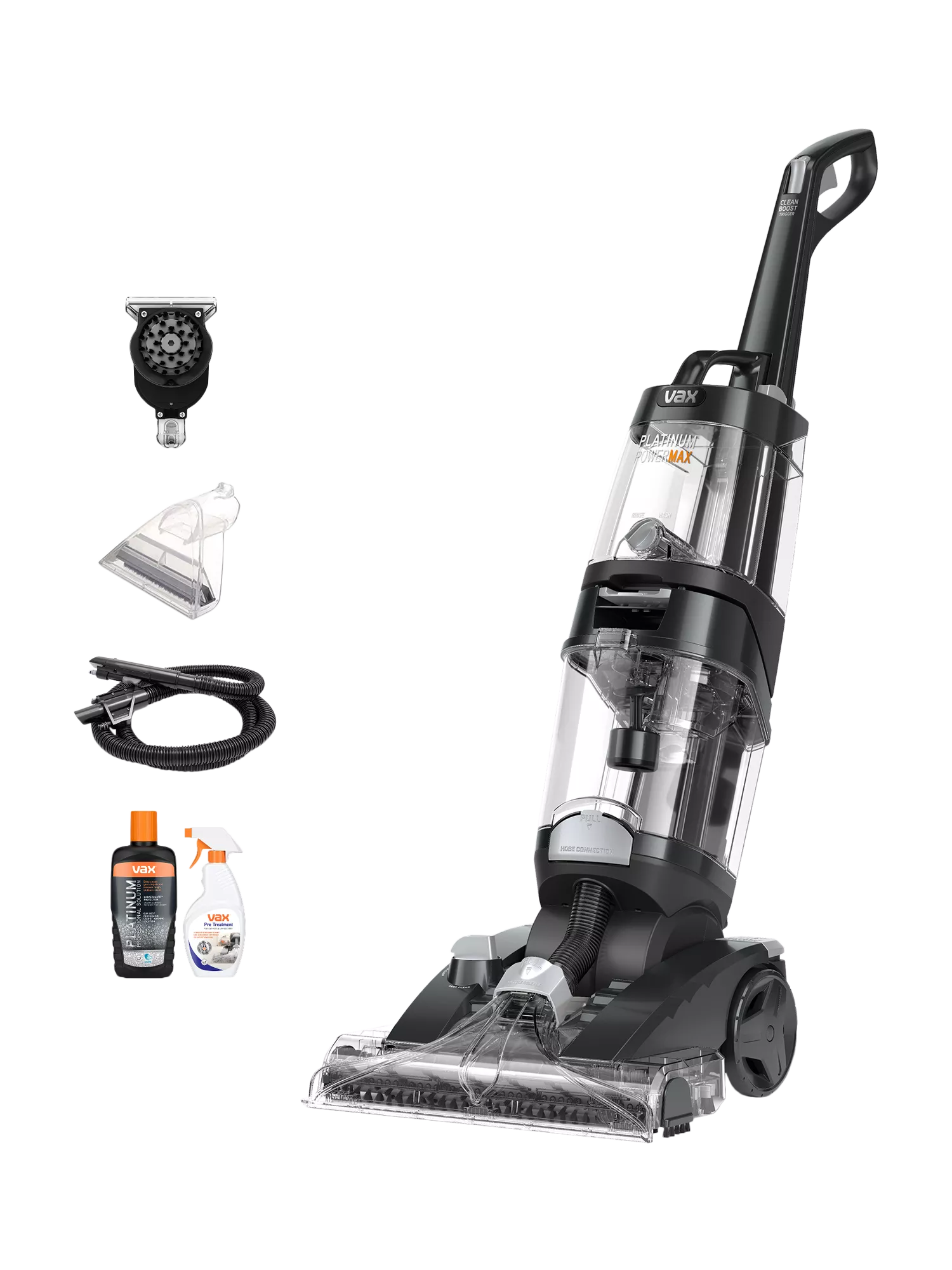 Vax Platinum Power Max carpet cleaner, imported from the UK
