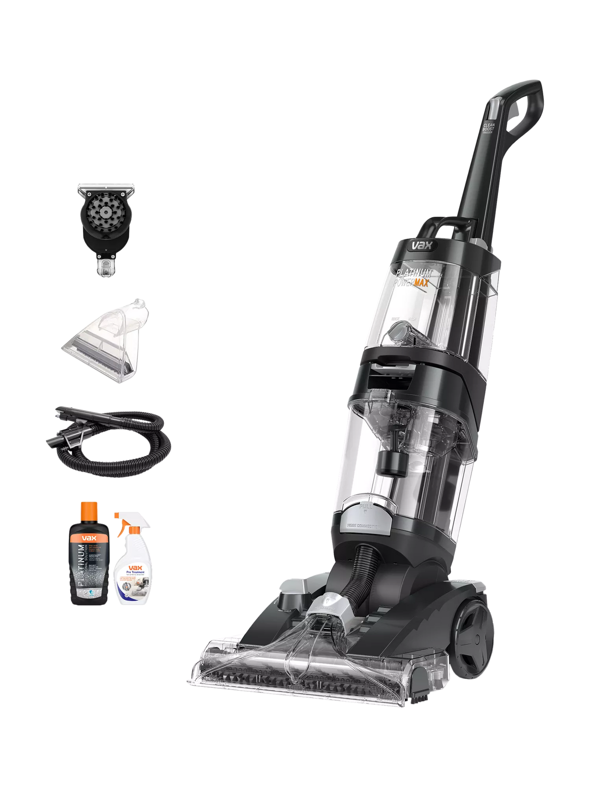 Vax Platinum Power Max carpet cleaner, imported from the UK