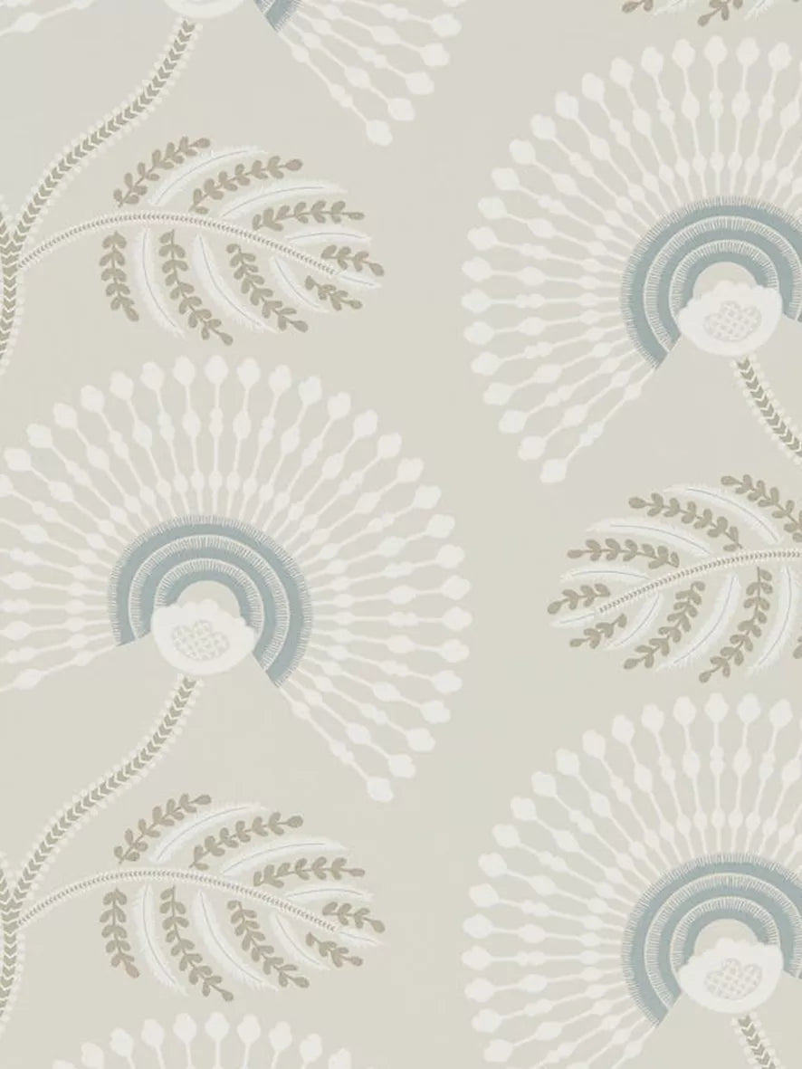 Harlequin Louella wallpaper with organic trail pattern, UK version