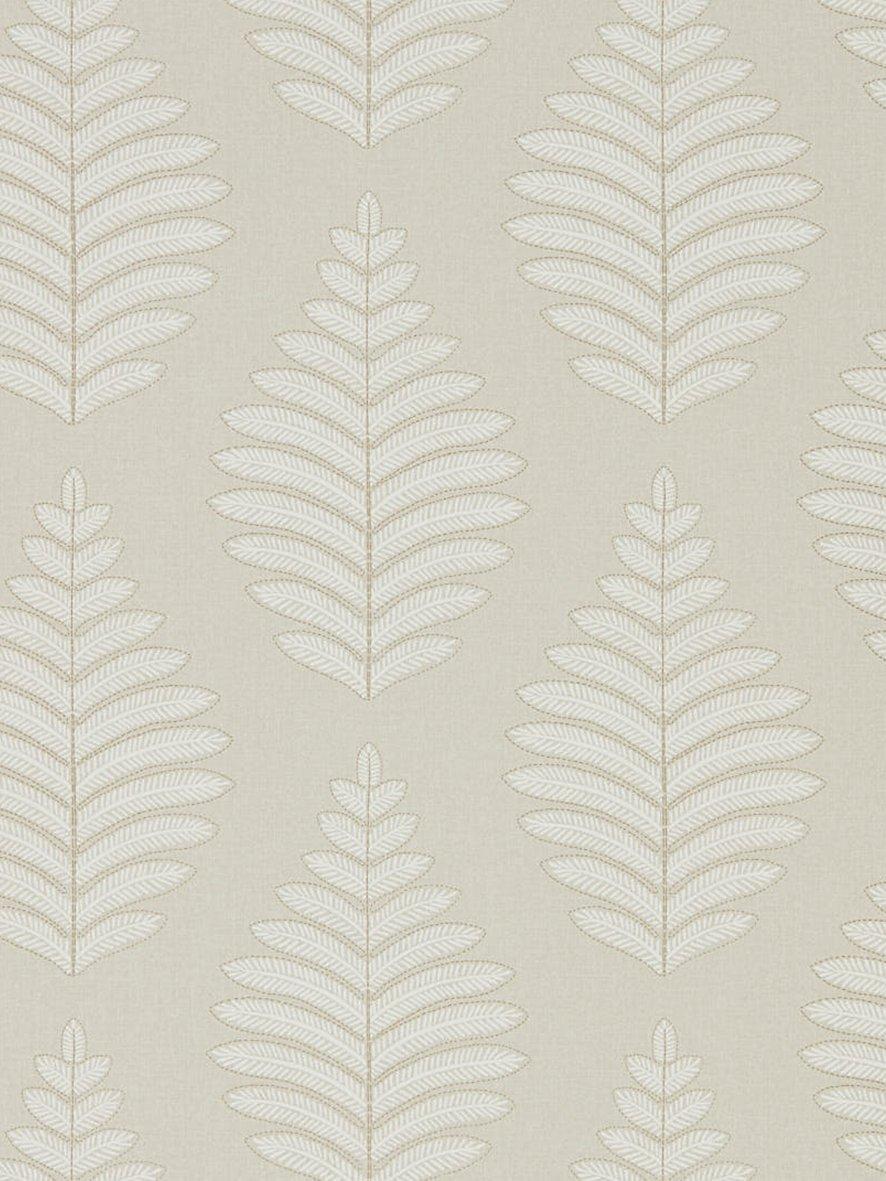 Harlequin leaf-inspired geometric curve wallpaper with textural ground, UK version