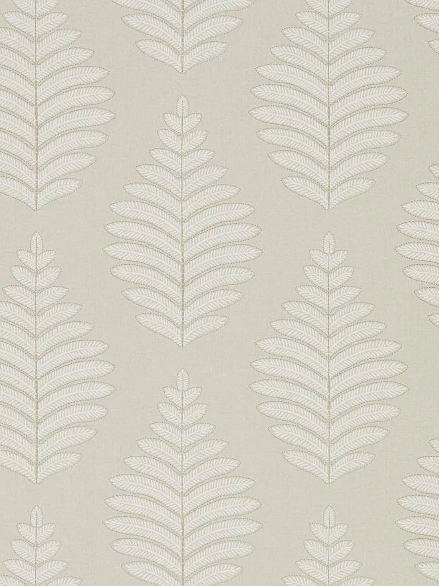 Harlequin leaf-inspired geometric curve wallpaper with textural ground, UK version