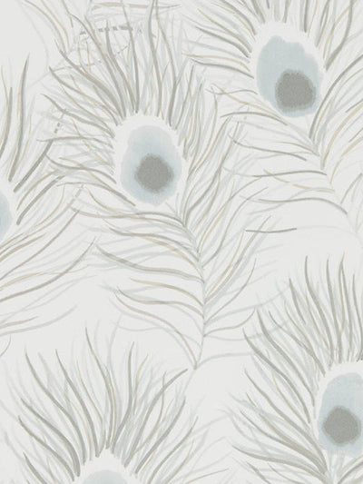 Harlequin Orlena Feder Tapete Metallic Design UK