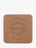 Rick Stein coasters set of 4 blue and white (British brand)