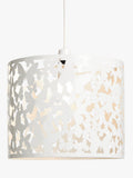 John Lewis butterfly ceiling shade white metal - imported from the UK