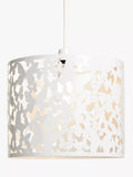 John Lewis butterfly ceiling shade white metal - imported from the UK