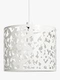 John Lewis butterfly ceiling shade white metal - imported from the UK