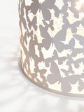 John Lewis butterfly ceiling shade white metal - imported from the UK