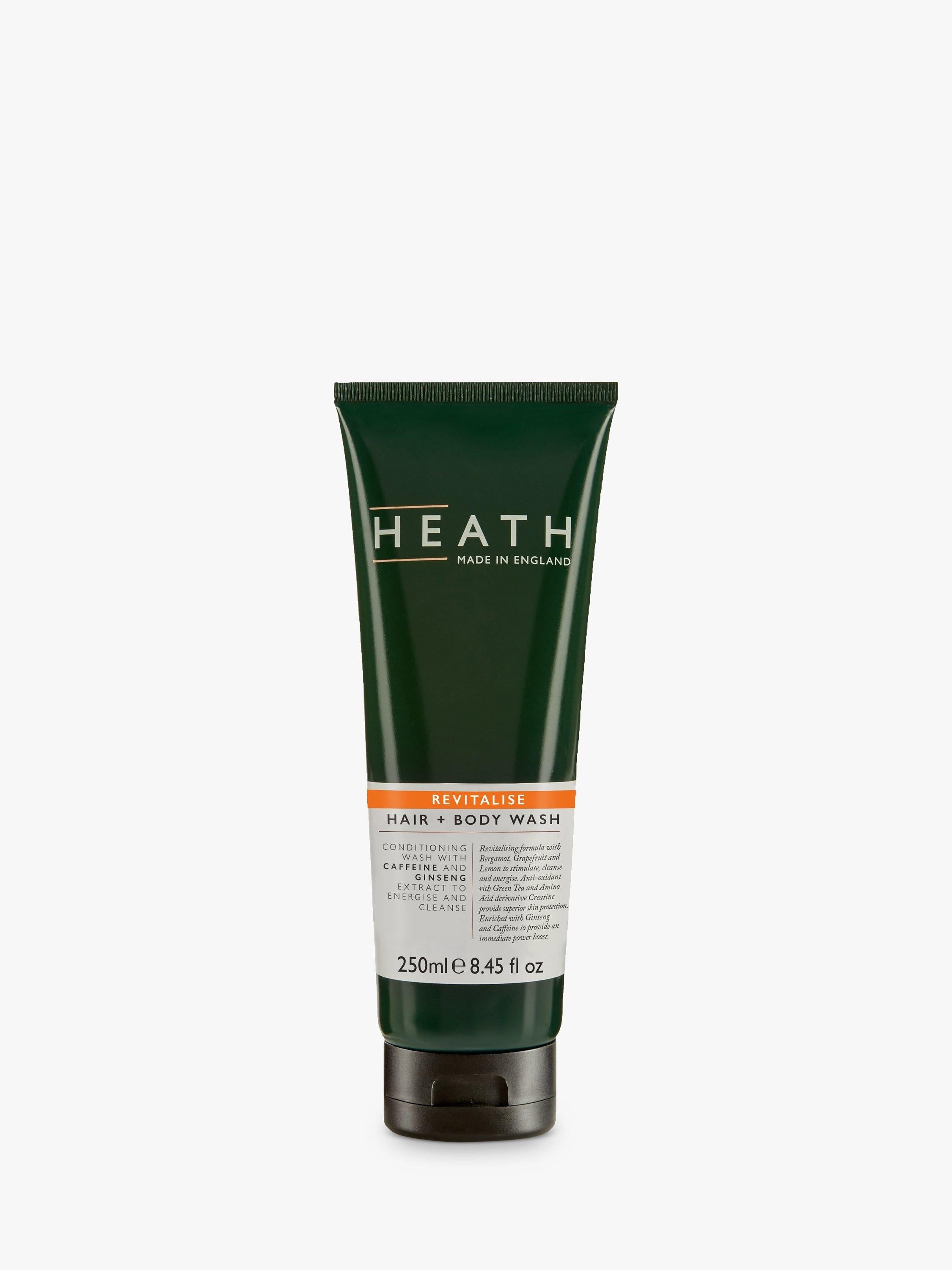 Heath Revitalise hair and body wash 250ml, UK version
