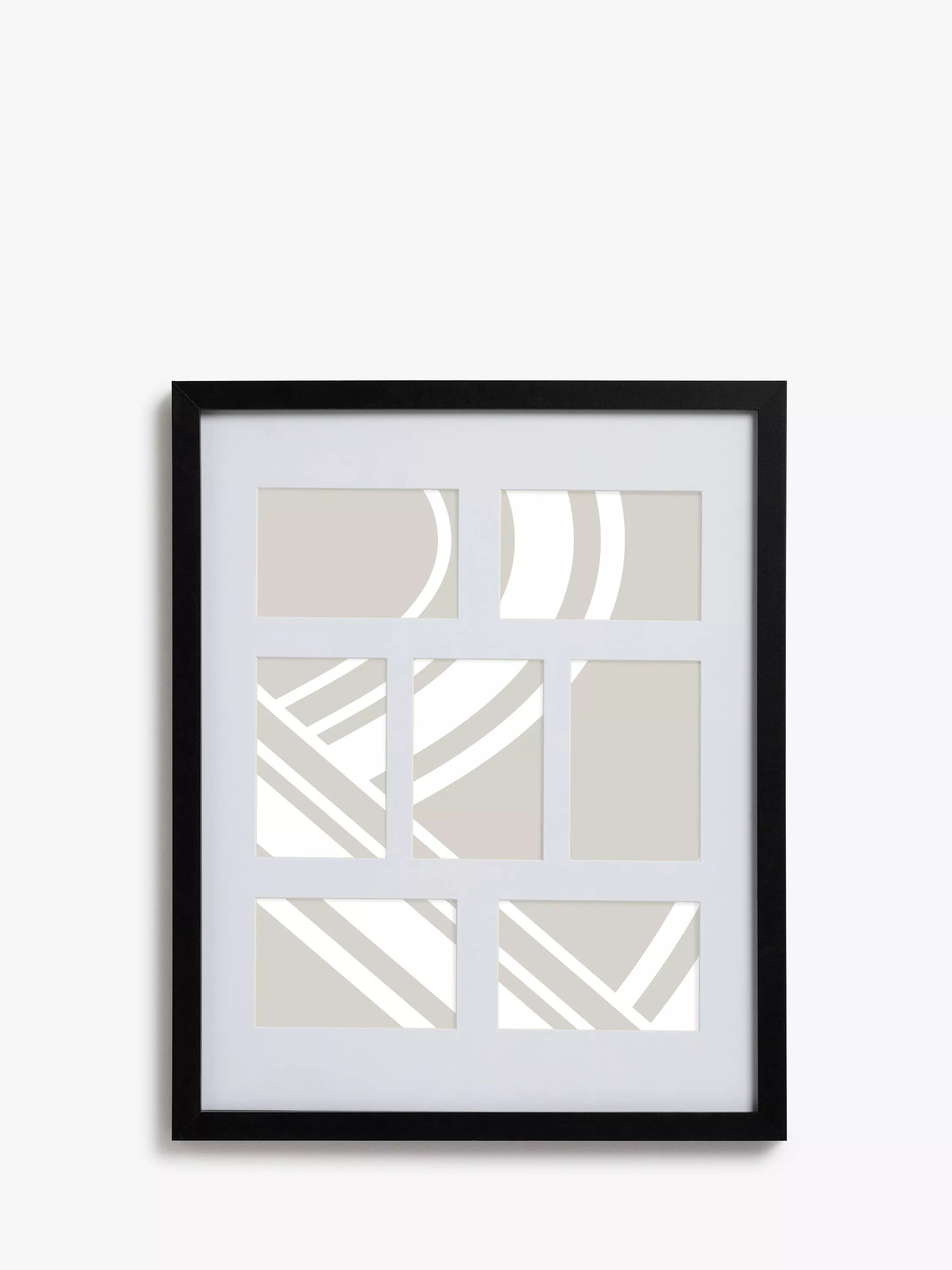 John Lewis Box Photo Frame & Mount, 7 Photo, 4 x 6 (10 x 15cm)