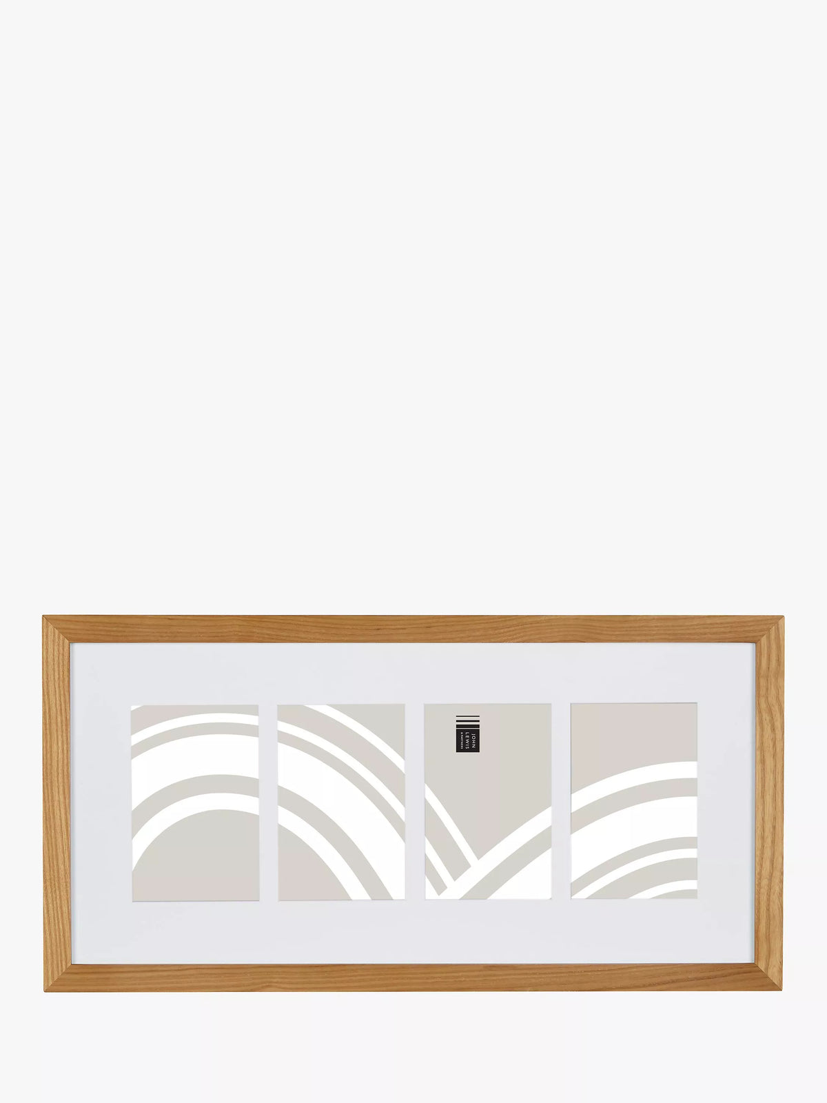 John Lewis 4 photo frame for 4x6 inches, FSC-certified oak, UK version