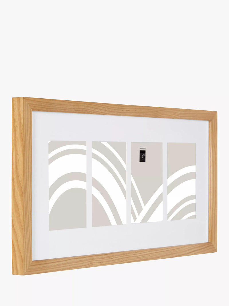 John Lewis 4 photo frame for 4x6 inches, FSC-certified oak, UK version