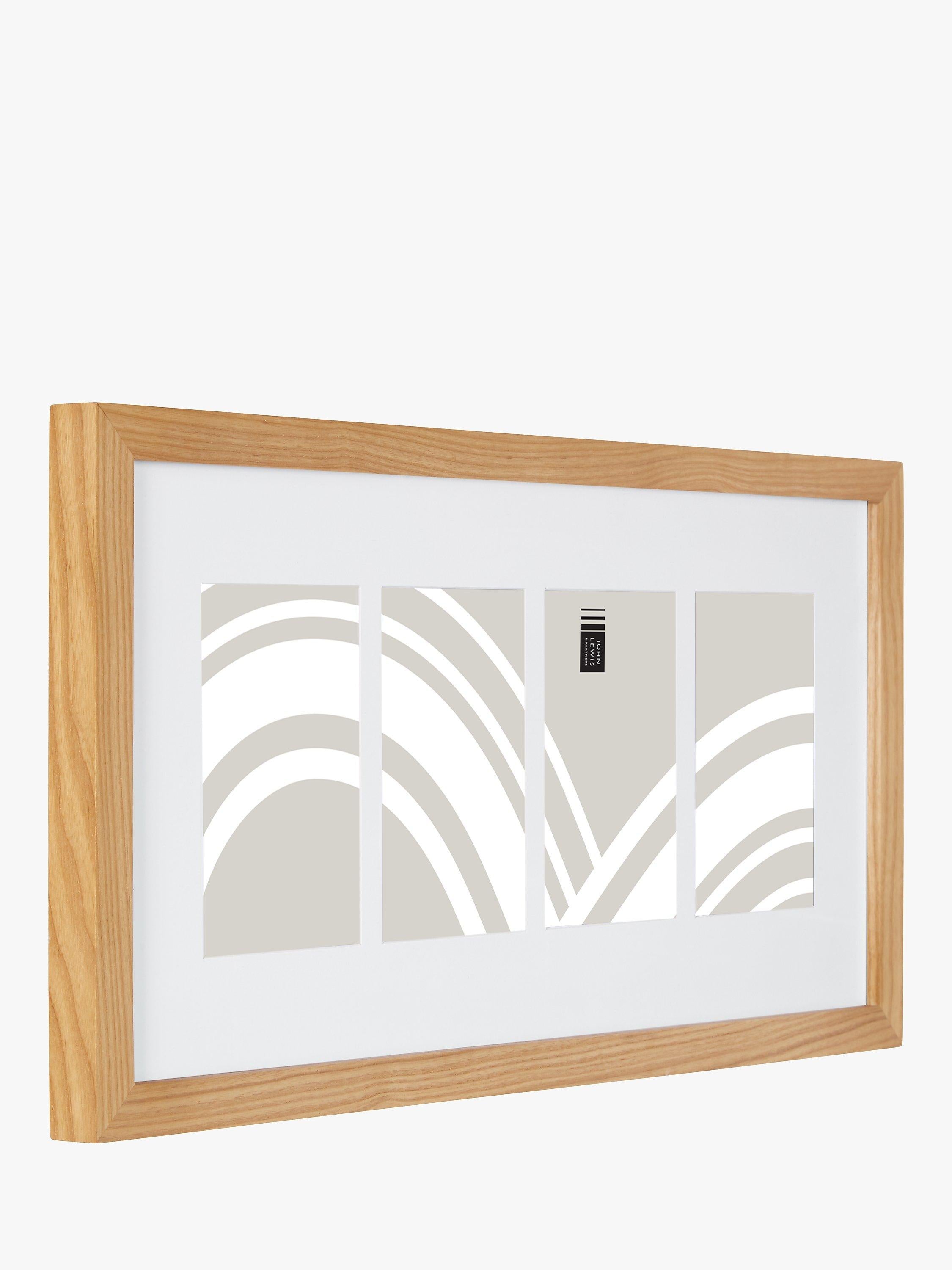 John Lewis 4 photo frame for 4x6 inches, FSC-certified oak, UK version