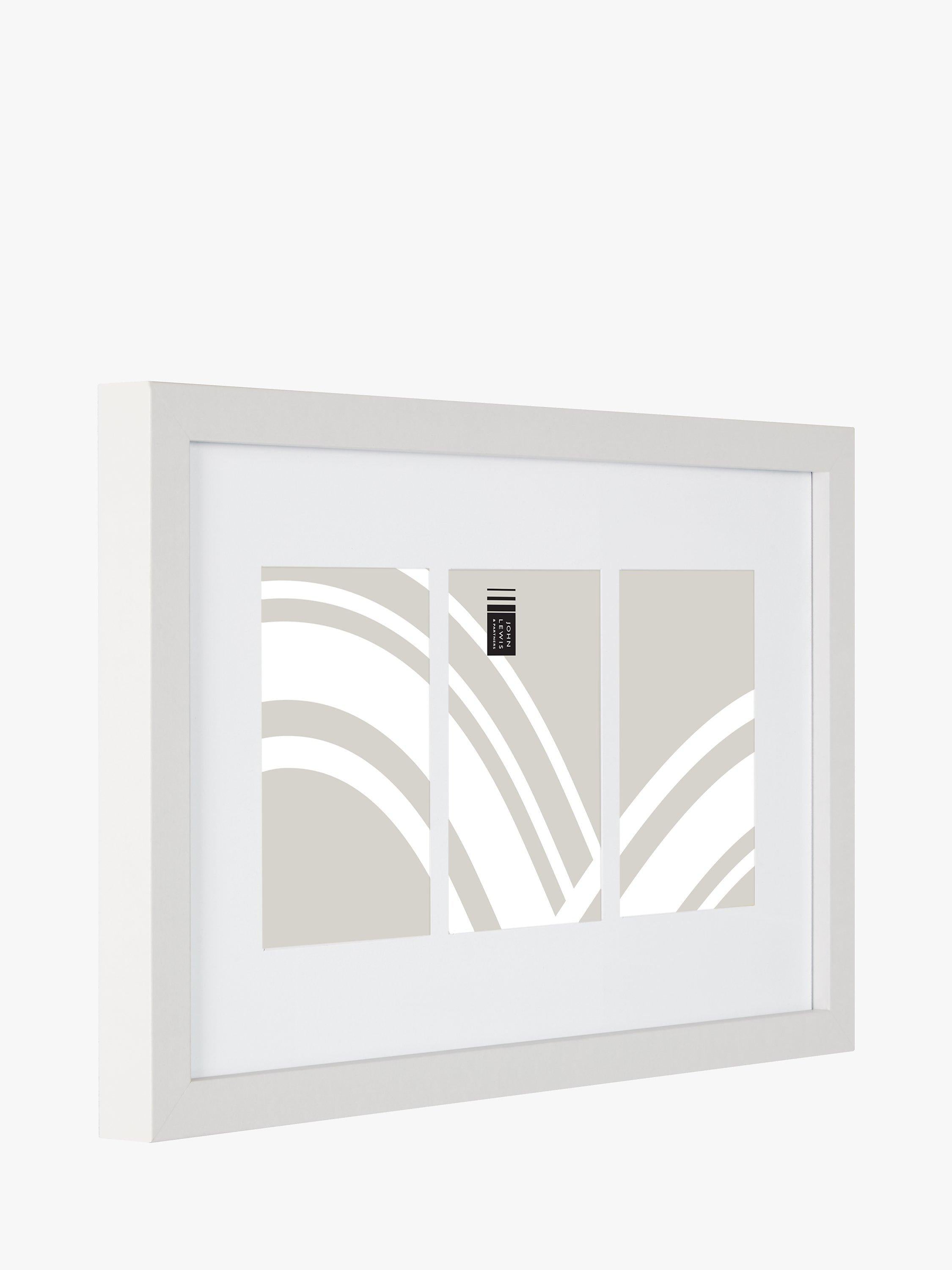 John Lewis box photo frame for 3 photos 4x6 inches - British product